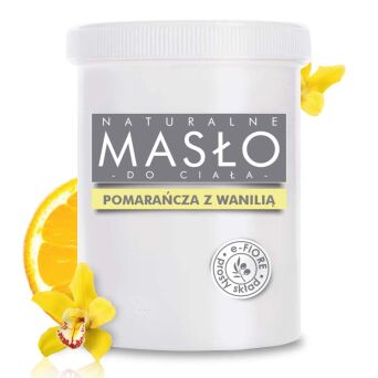 Masło do ciała 100% Naturalne Shea WANILIA z POMARAŃCZĄ 5kg