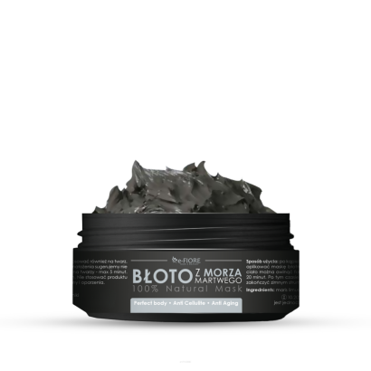 Naturalne błoto z Morza Martwego, gęsta maska do zbiegów 5kg