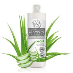 Nawilżający szampon do włosów przetłuszczających bez SLS ALOES + ZIOŁA 280ml