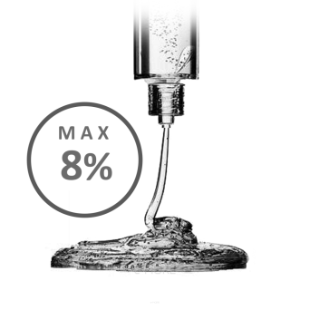 Kwas hialuronowy w żelu potrójny MAX STĘŻENIE 8% 1kg