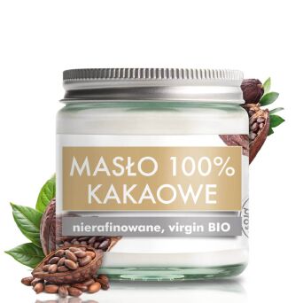 Masło KAKAOWE VIRGIN Nierafinowane zapach czekolady 120ml