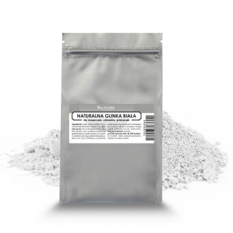 Glinka BIAŁA kaolin 1kg