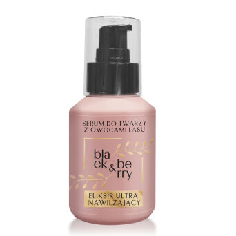BLACK BERRY serum ultranawilżające, dwufazowe, lekkie i intensywnie poprawiające owal 30ml