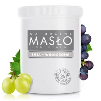 Masło do ciała 100% naturalne Shea Butter WINOGRONOWE 5kg